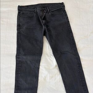Levi's Men's 502 Black Jeans